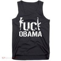 Fuck Obama Gun Rights Tank Top thumb 0