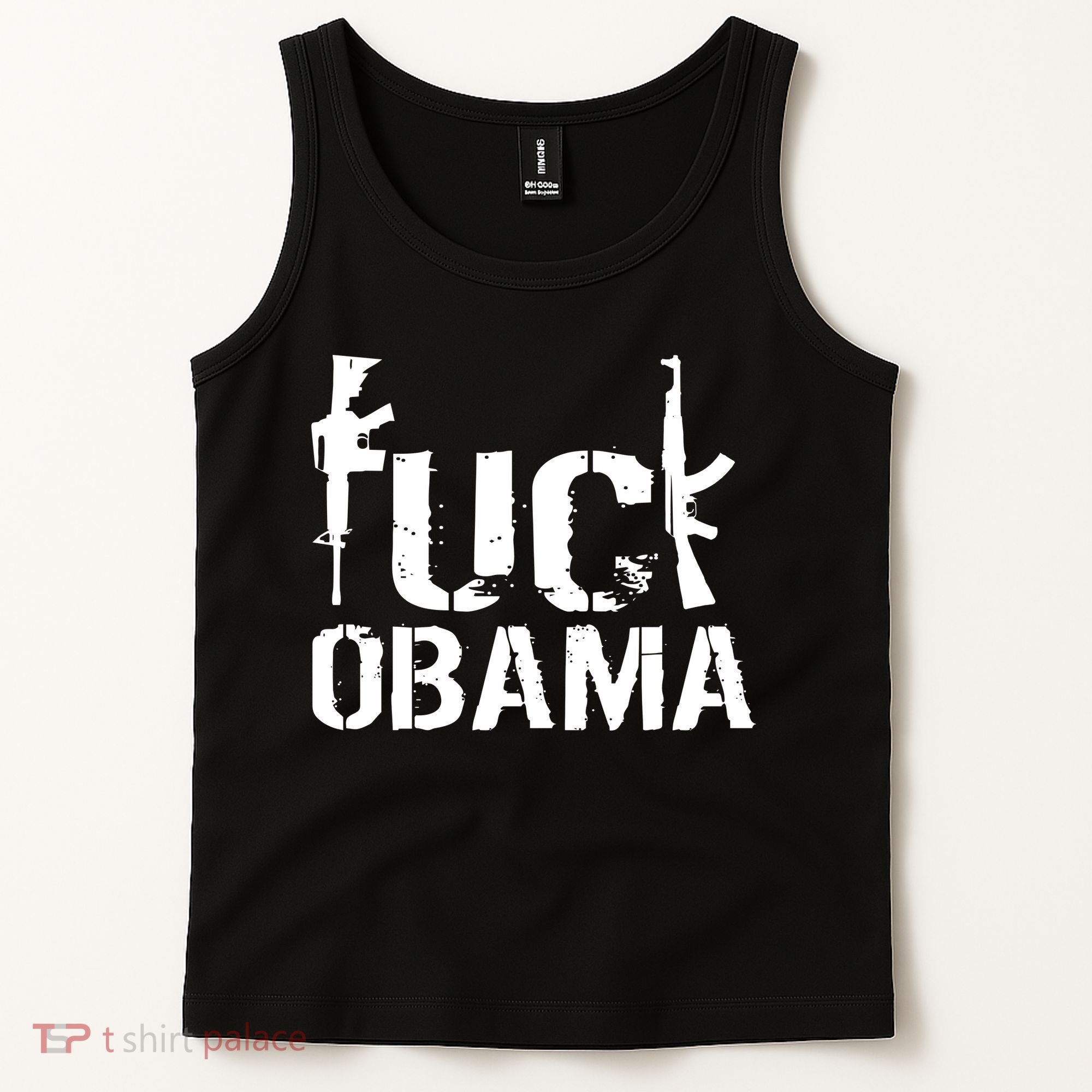 Fuck Obama Gun Rights Tank Top