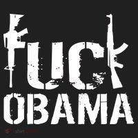 Fuck Obama Gun Rights Golf Towel thumb 3