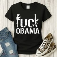 Fuck Obama Gun Rights Women's T-Shirt thumb 3