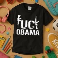 Fuck Obama Gun Rights Kids T-Shirt thumb 3