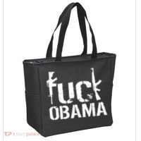 Fuck Obama Gun Rights Tote Bag thumb 2