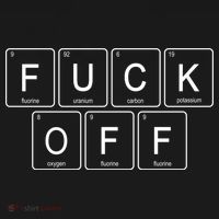 Fuck Off - Funny Adult Humor Periodic Table Of Elements Long Sleeve Shirt thumb 2