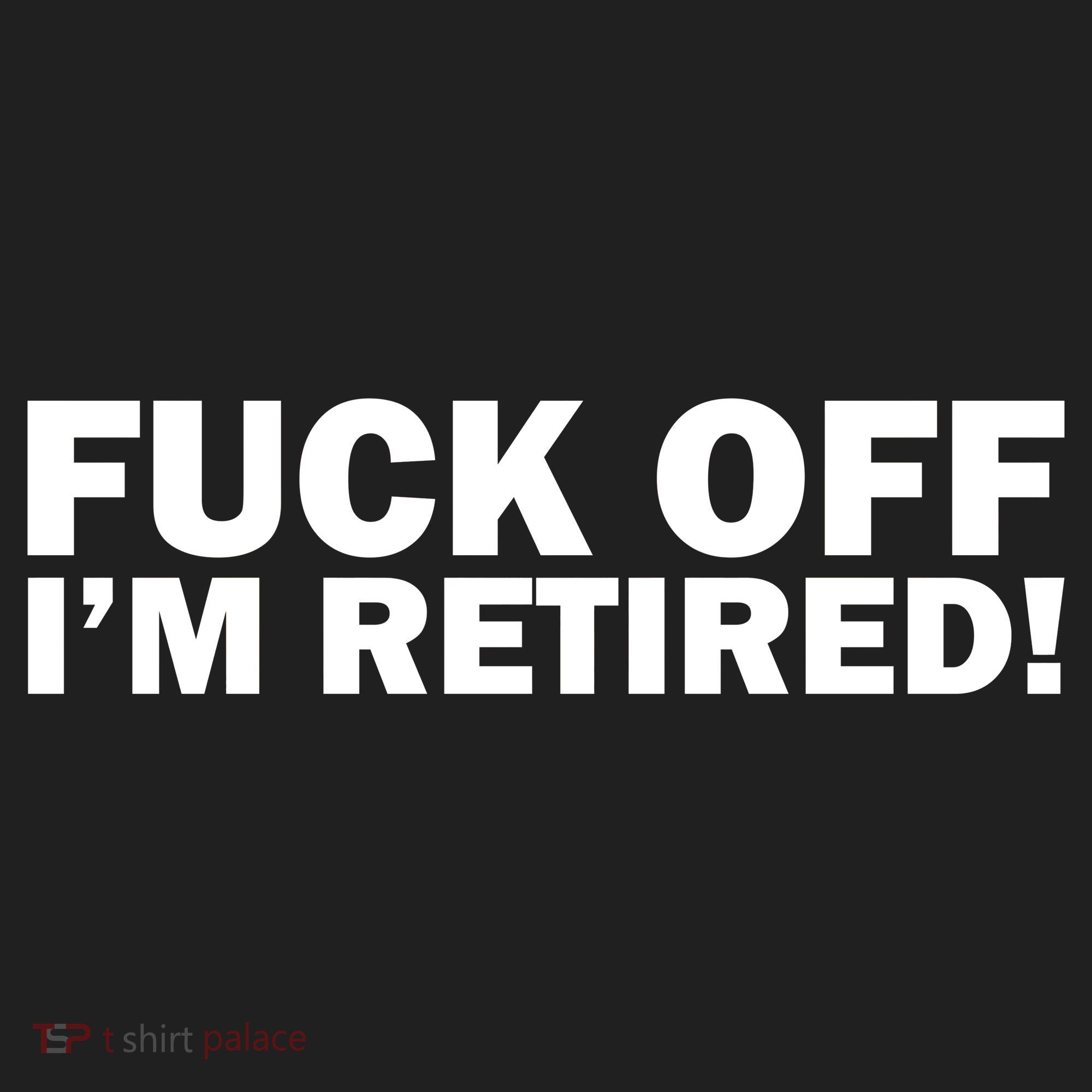 Fuck Off I'm Retired Plastic Christmas Ball Ornament