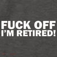 Fuck Off I'm Retired Vector Backpack thumb 2