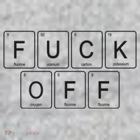 Fuck Off Periodic Table Funny Offensive The Baniff Cuffed Pom Beanie thumb 2