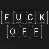 Fuck Off Periodic Table Funny Offensive Bucket Hat thumb 4