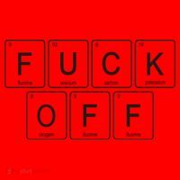Fuck Off Periodic Table Funny Offensive Santa Hat thumb 1