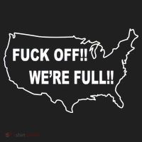 Fuck Off We're Full United States Women's Sweatshirt thumb 2