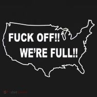 Fuck Off We're Full United States Coaster thumb 2