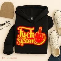 Fuck The System Hoodie thumb 4