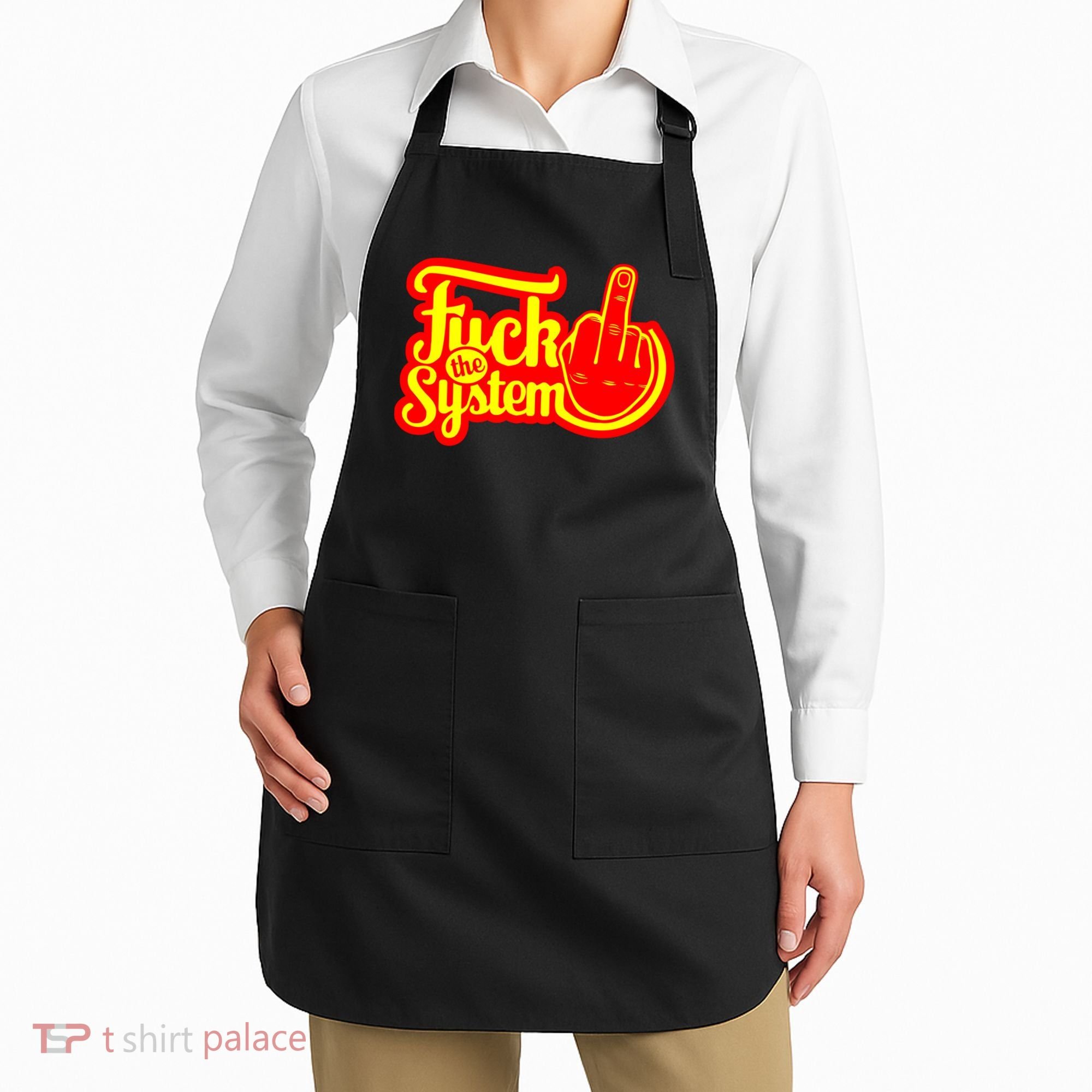 Fuck The System Apron
