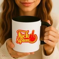 Fuck The System Coffee Mug thumb 3