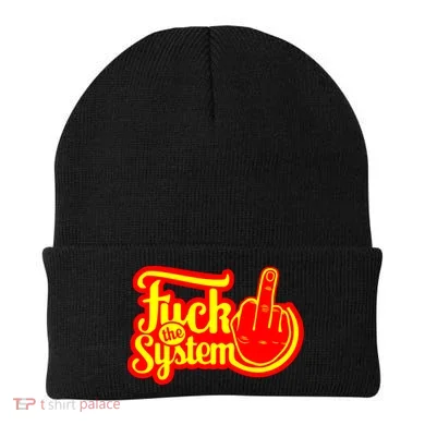 Fuck The System Beanie