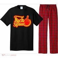 Fuck The System Pajama Set thumb 0