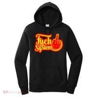 Fuck The System Women's Hoodie thumb 0
