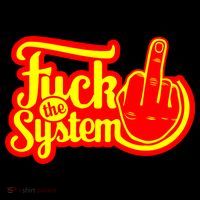 Fuck The System Ornament thumb 1