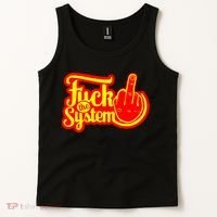 Fuck The System Tank Top thumb 2