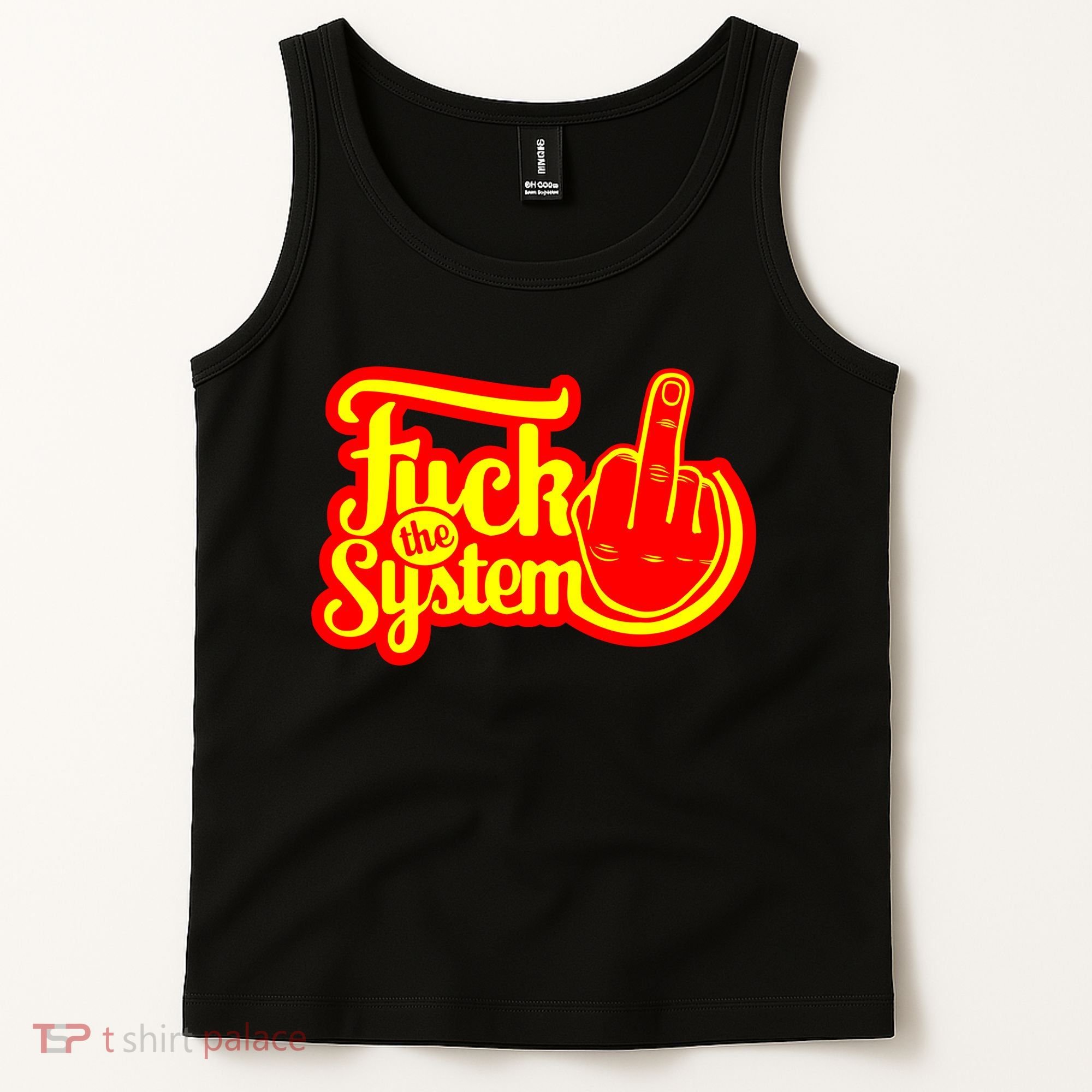 Fuck The System Tank Top