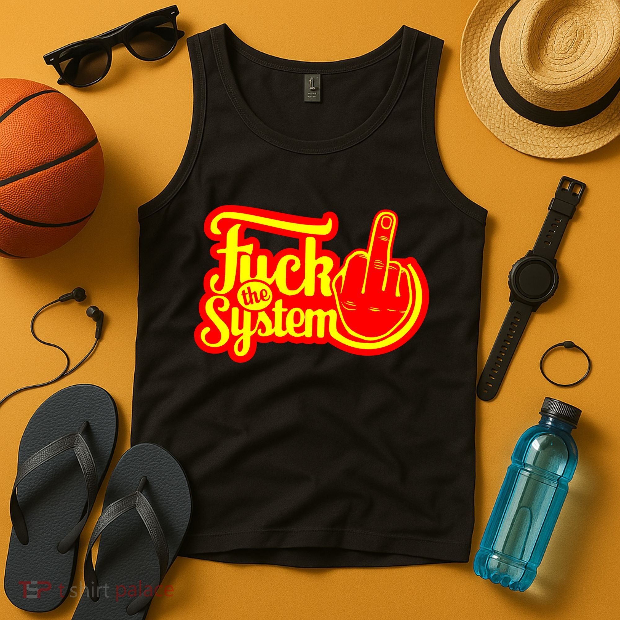 Fuck The System Tank Top