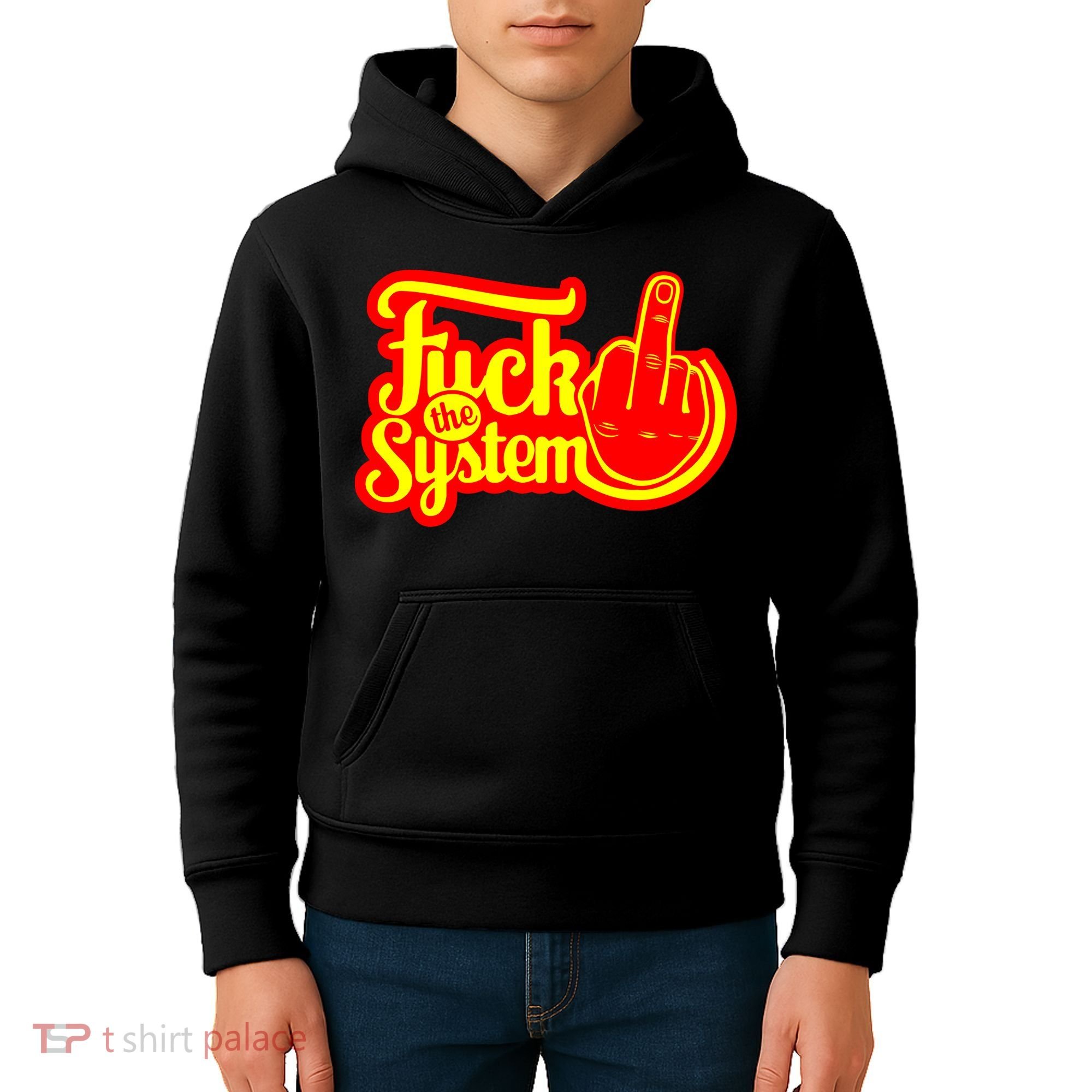Fuck The System Kids Hoodie