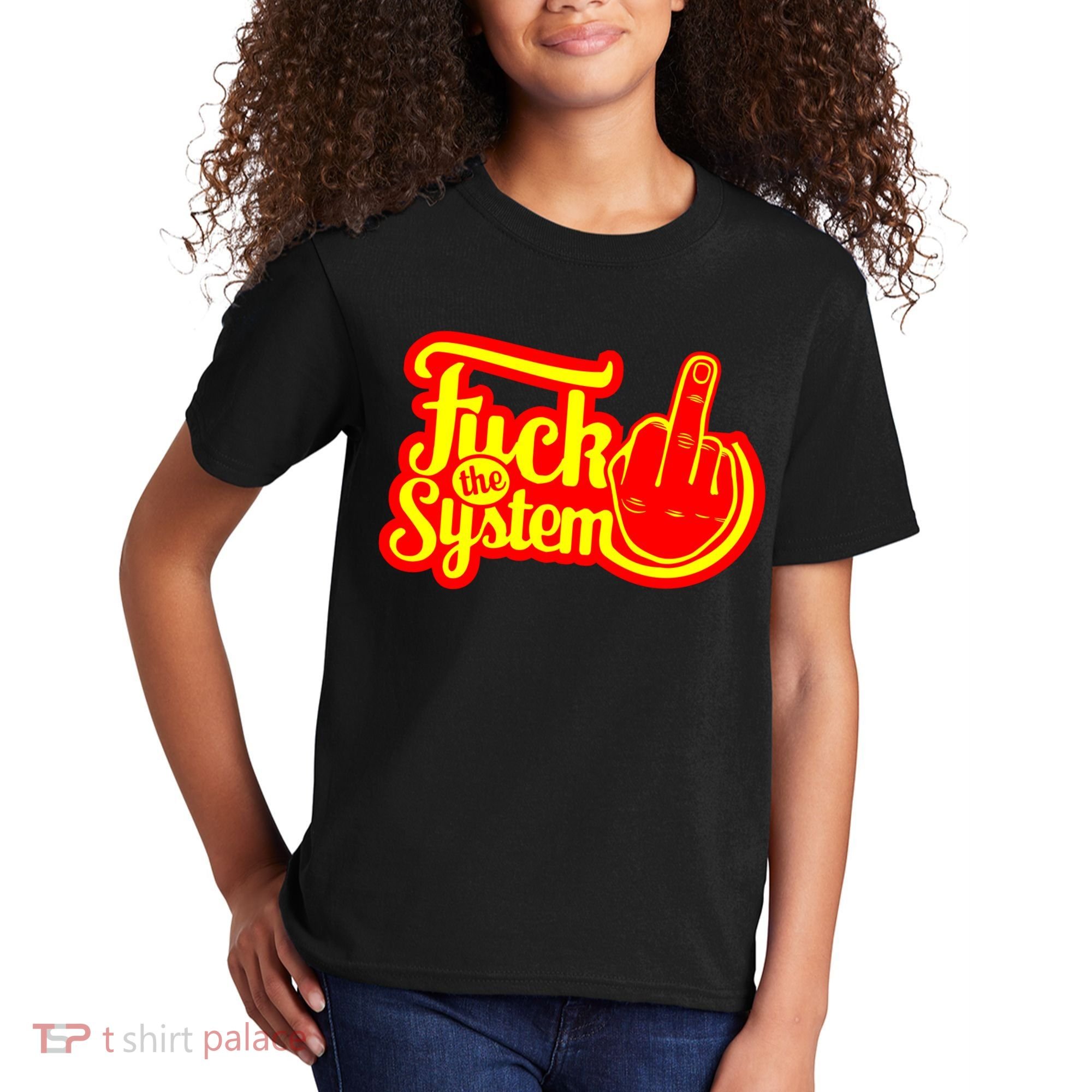 Fuck The System Kids T-Shirt