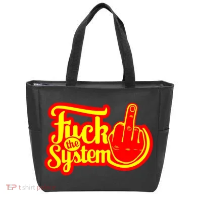 Fuck The System Tote Bag