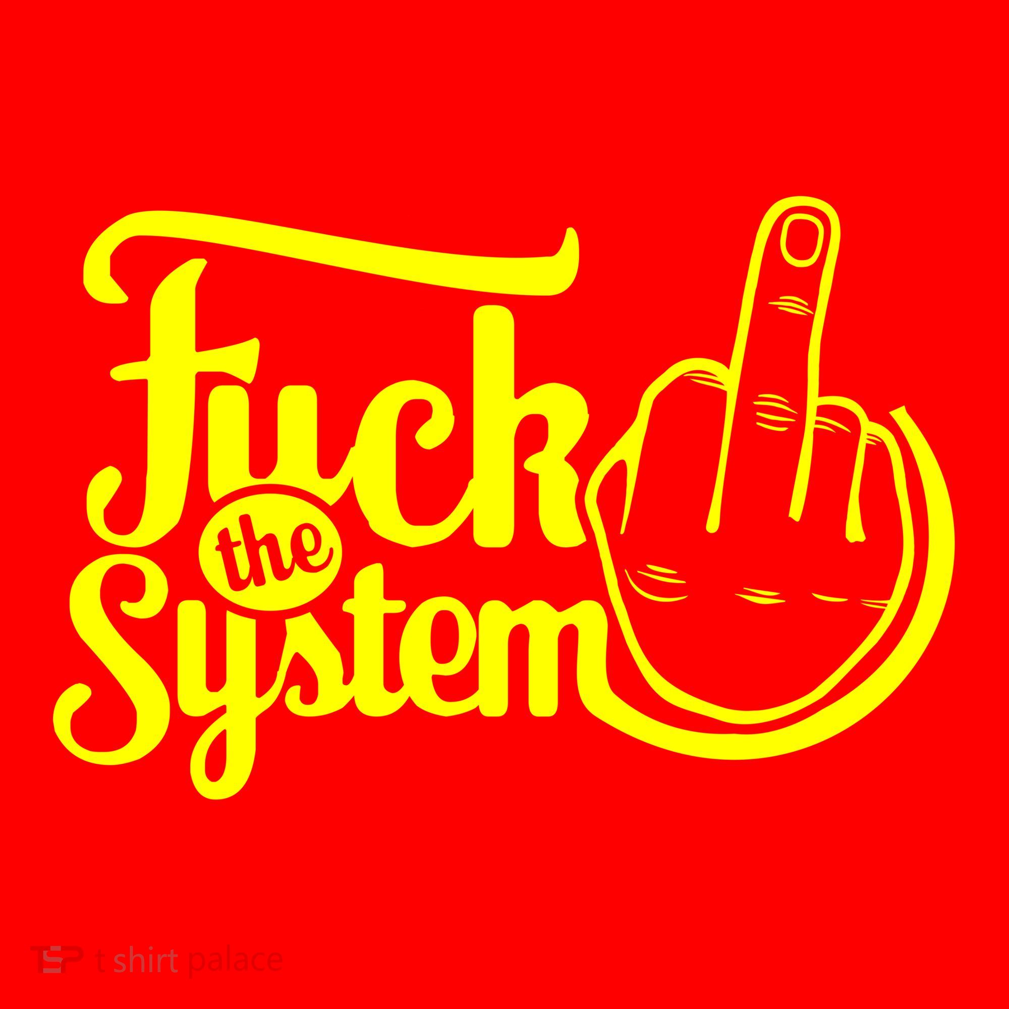 Fuck The System Santa Hat