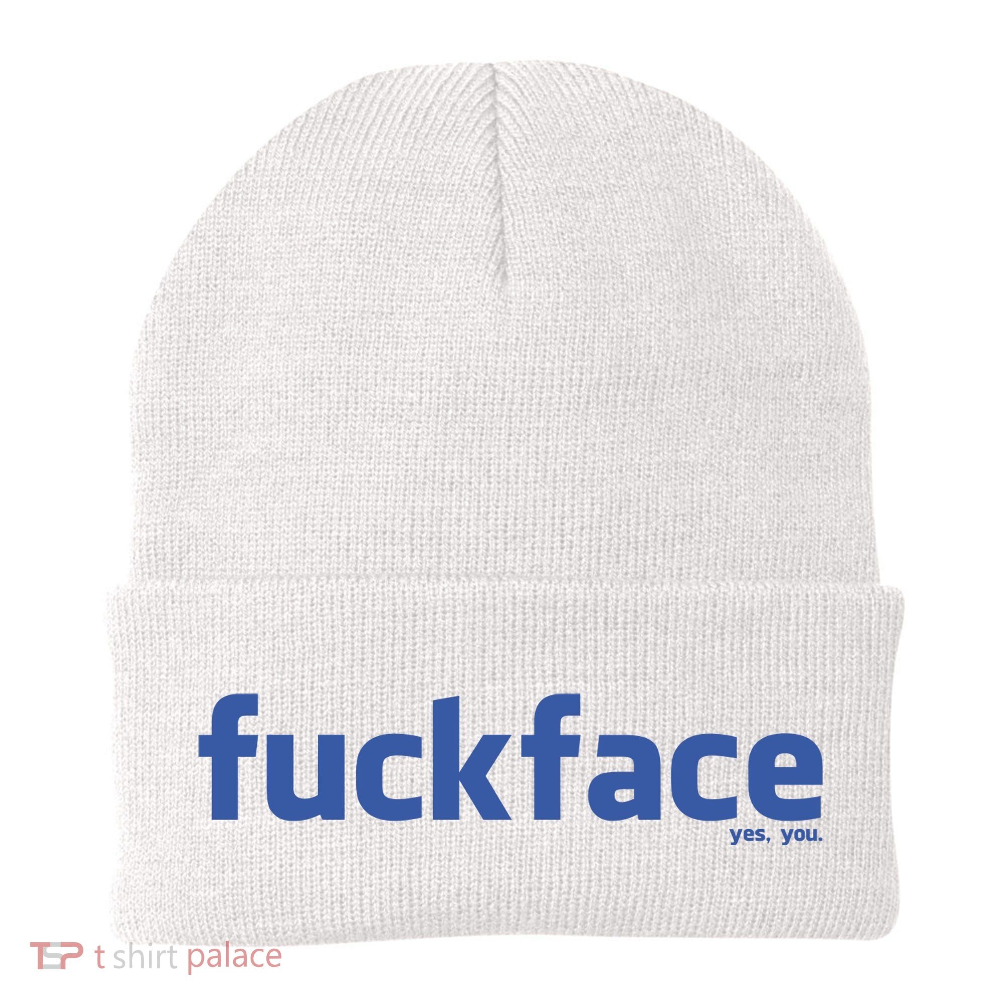 Fuckface Yes You Beanie