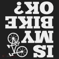 Funny Upside Down Is My Bike Ok Bicycle Sarcastic New Gift Hat thumb 2