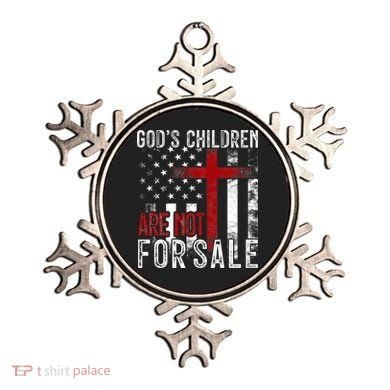 Gods Children Are Not For Sale Funny Political  Ornament