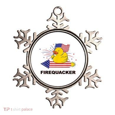 Firequacker Usa Duck Firework 4th Of July Ornament