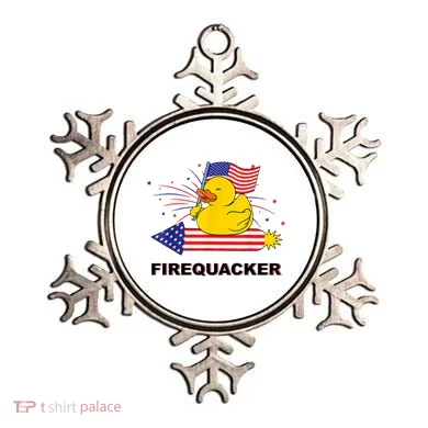 Firequacker Usa Duck Firework 4th Of July Ornament