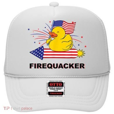 Firequacker Usa Duck Firework 4th Of July Hat