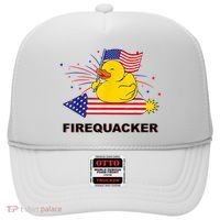 Firequacker Usa Duck Firework 4th Of July Hat thumb 0
