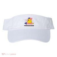 Firequacker Usa Duck Firework 4th Of July Visor thumb 0