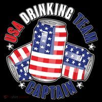 Funny USA Drinking Team Captain American Beer Cans Coffee Mug thumb 5