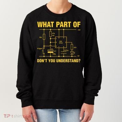 Funny Understand Electrical Electric Electrician Engineer Women's Sweatshirt