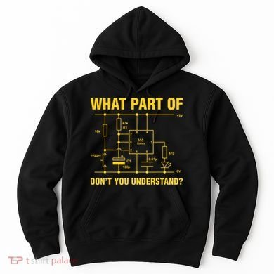 Funny Understand Electrical Electric Electrician Engineer Hoodie