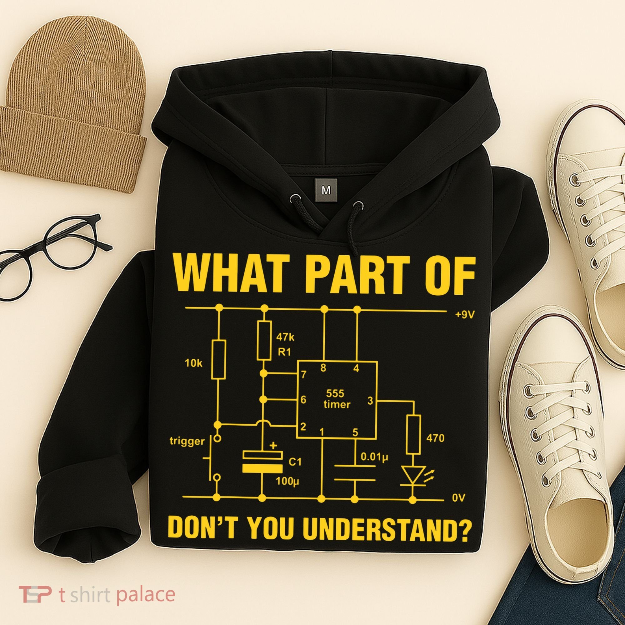 Funny Understand Electrical Electric Electrician Engineer Hoodie