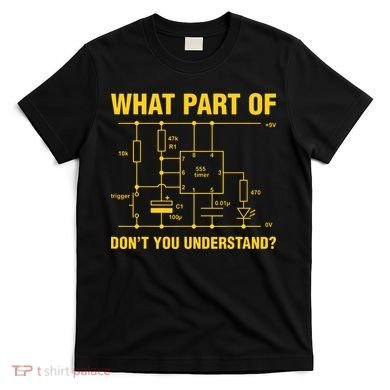 Funny Understand Electrical Electric Electrician Engineer T-Shirt