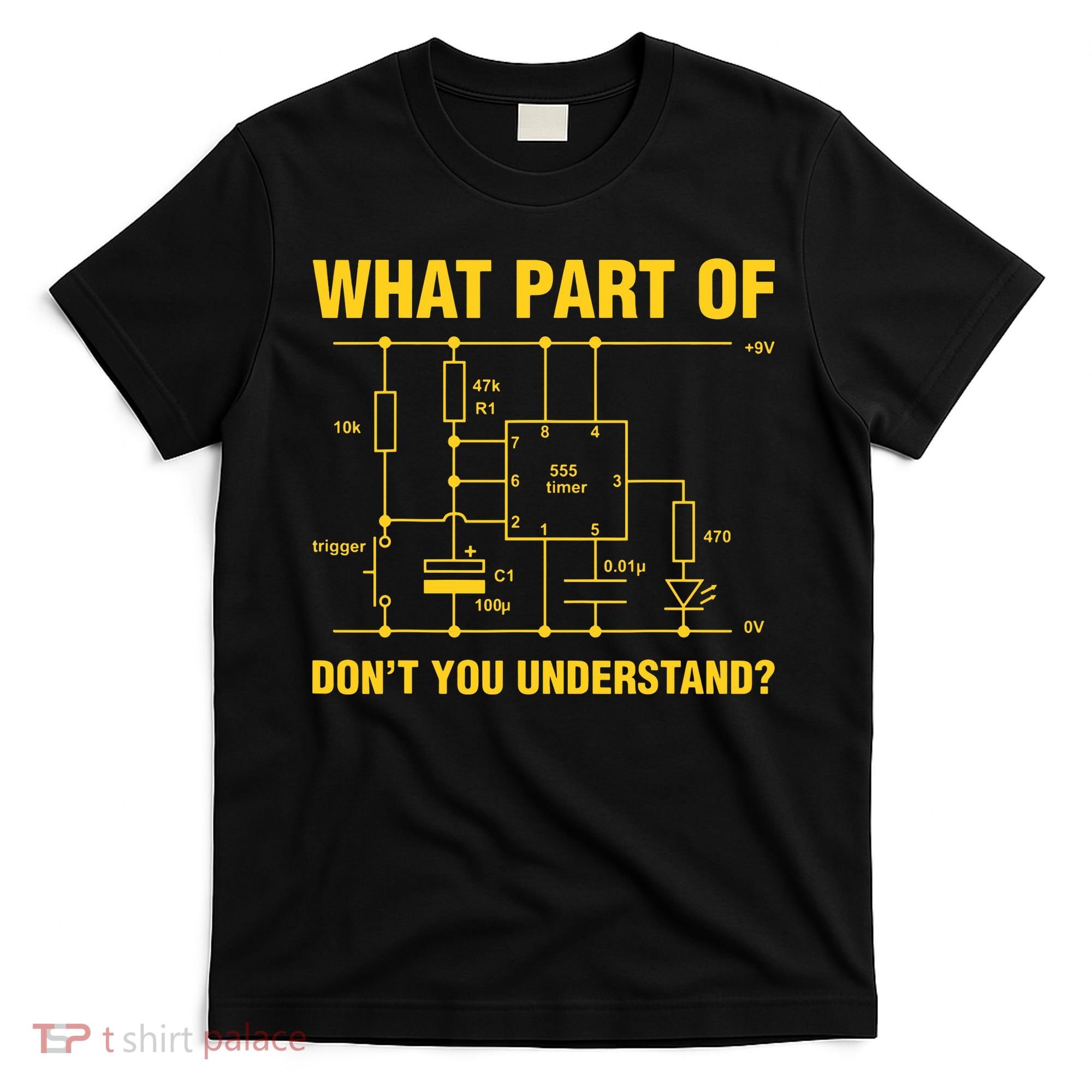 Funny Understand Electrical Electric Electrician Engineer T-Shirt