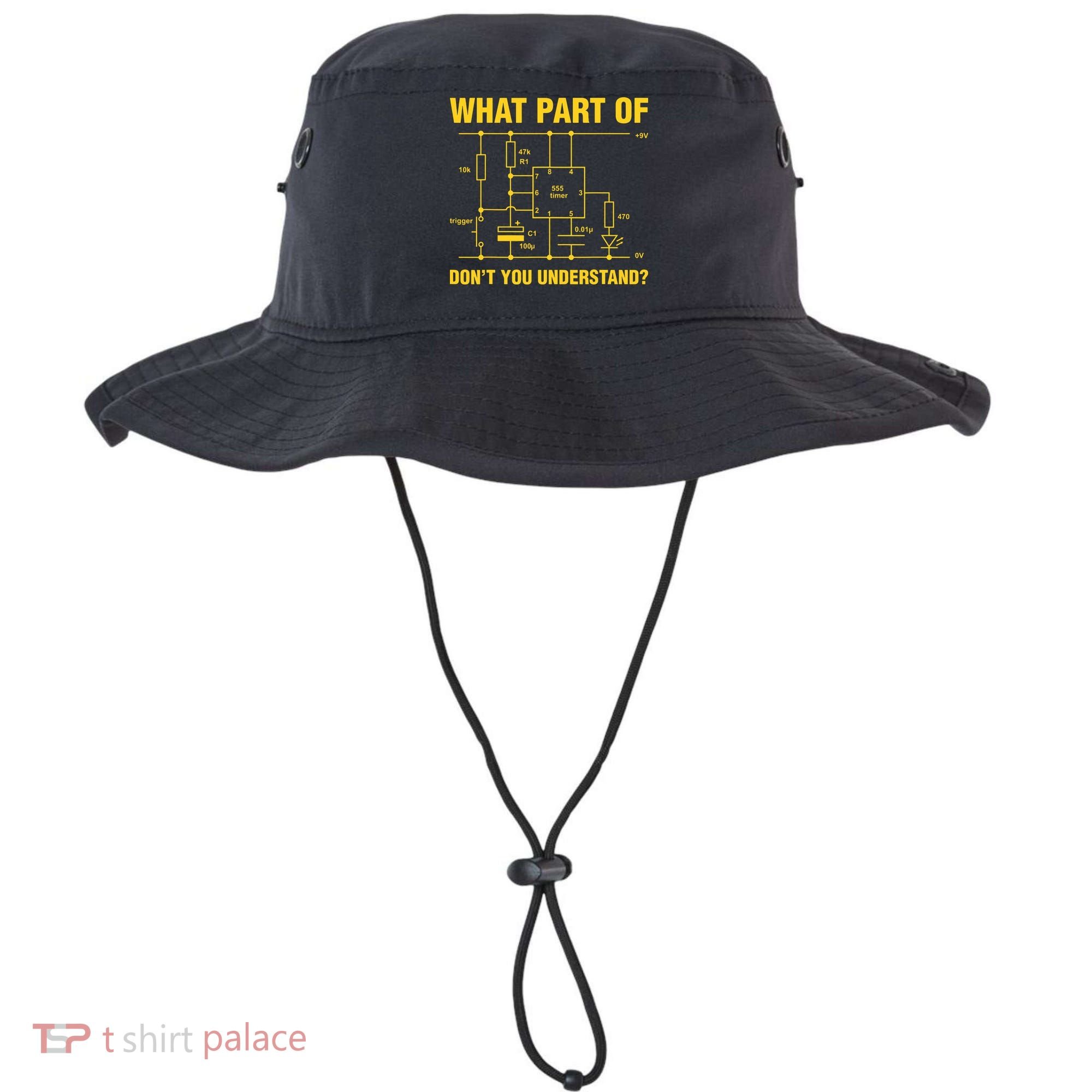 Funny Understand Electrical Electric Electrician Engineer Bucket Hat