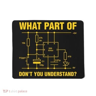 Funny Understand Electrical Electric Electrician Engineer Mousepad