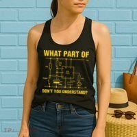 Funny Understand Electrical Electric Electrician Engineer Women's Tank Top thumb 2