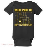 Funny Understand Electrical Electric Electrician Engineer Baby Bodysuit thumb 0