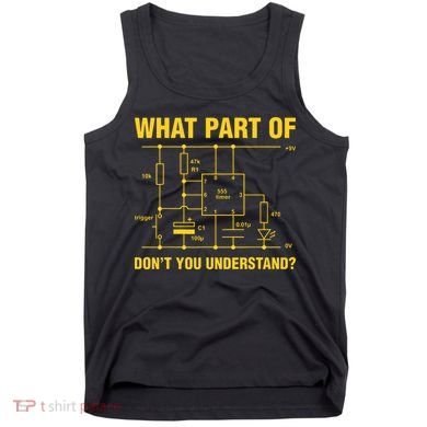 Funny Understand Electrical Electric Electrician Engineer Tank Top
