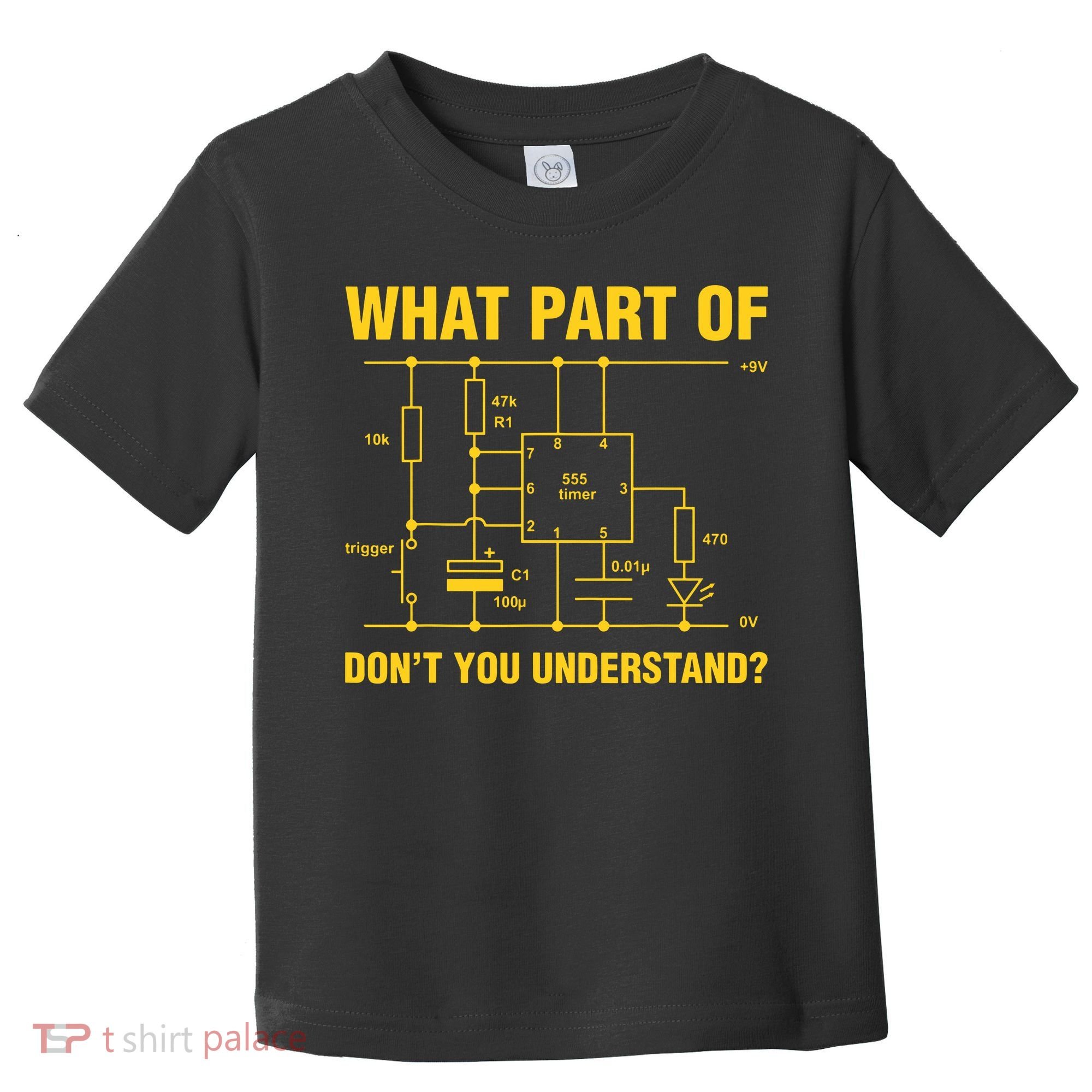 Funny Understand Electrical Electric Electrician Engineer Toddler T-Shirt