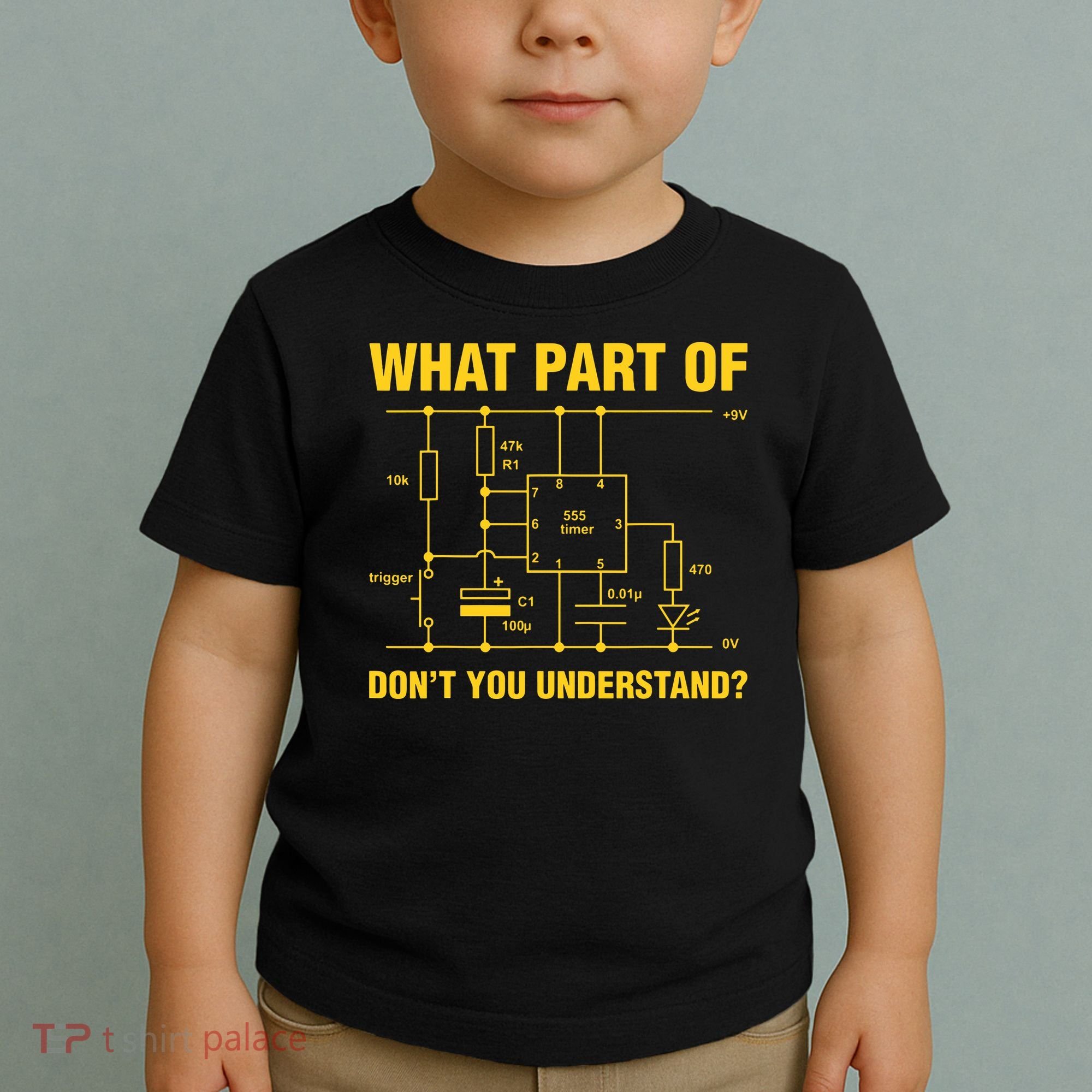 Funny Understand Electrical Electric Electrician Engineer Toddler T-Shirt