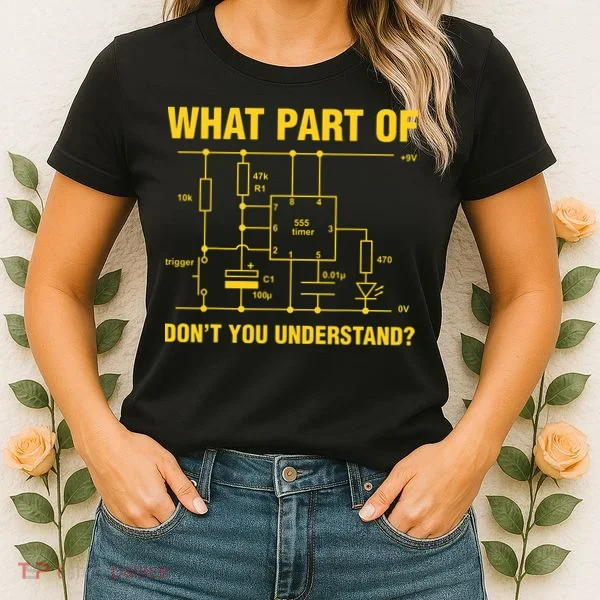 Funny Understand Electrical Electric Electrician Engineer Women's T-Shirt